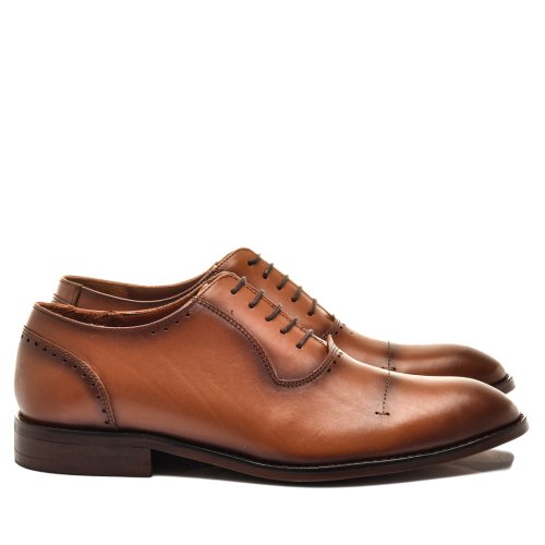 Pantofi maro piele naturala 3ve39