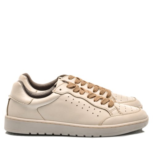 Pantofi sport bej piele naturala mves600r01