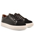 PANTOFI SPORT NEGRI PIELE NATURALA BVEIV035