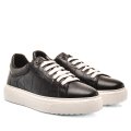 PANTOFI SPORT NEGRI PIELE NATURALA BVEIV011