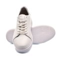 PANTOFI SPORT ALBI PIELE NATURALA HVEOG002