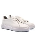 PANTOFI SPORT ALBI PIELE NATURALA HVEOG002