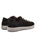PANTOFI SPORT PERFORATI NEGRI PIELE NATURALA 1VE36