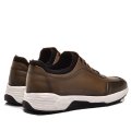 PANTOFI SPORT VERZI PIELE NATURALA 4VE51