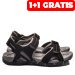 Kinetix, sandale black intyd21a0325