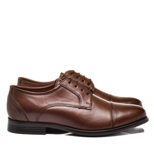 Pantofi maro piele naturala wveb114102