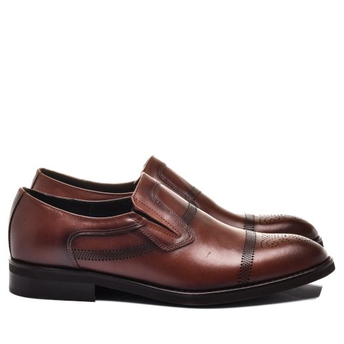 Pantofi maro piele naturala 4ve48