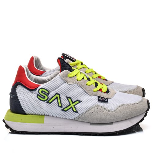 Sax, pantofi sport white piele naturala sam315066