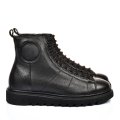 GHETE BLACK PIELE NATURALA 1VE55