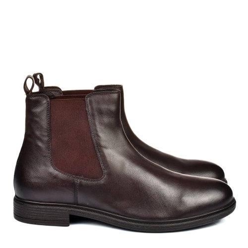 Ghete maro inchis piele naturala 2ve2g-22670