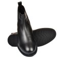 GHETE NEGRE PIELE NATURALA 2VE2G-22670