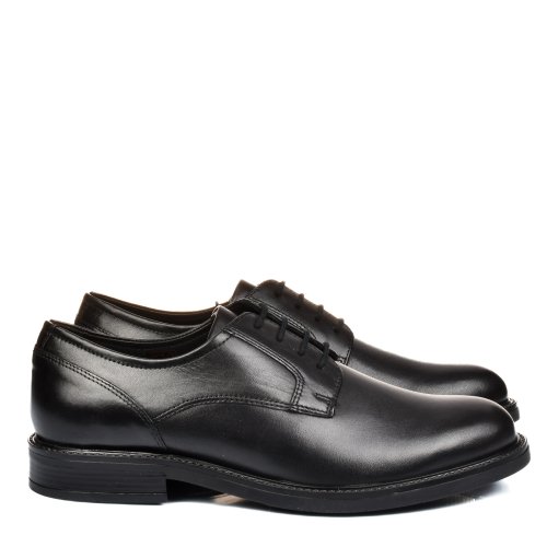 Pantofi negri piele naturala mves65r08