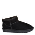 GHETE NEGRE PIELE NATURALA INTOARSA IVE1200