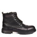 GHETE NEGRE PIELE NATURALA EVEYB001