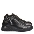 GHETE NEGRE PIELE NATURALA 4VE25