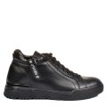GHETE NEGRE PIELE NATURALA 4VE25