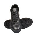 GHETE NEGRE PIELE NATURALA 4VE25