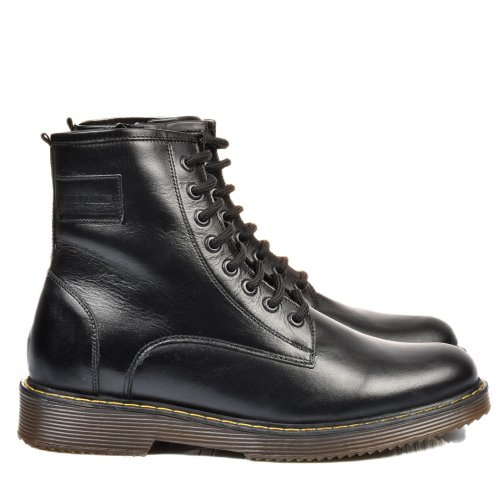 Ghete negre piele naturala 4ve63