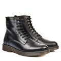 GHETE NEGRE PIELE NATURALA 4VE63