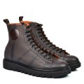 GHETE IMBLANITE DARK BROWN PIELE NATURALA 1VE55