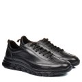PANTOFI SPORT NEGRI PIELE NATURALA 4VE49