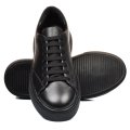 PANTOFI SPORT ALL BLACK PIELE NATURALA 3VE76