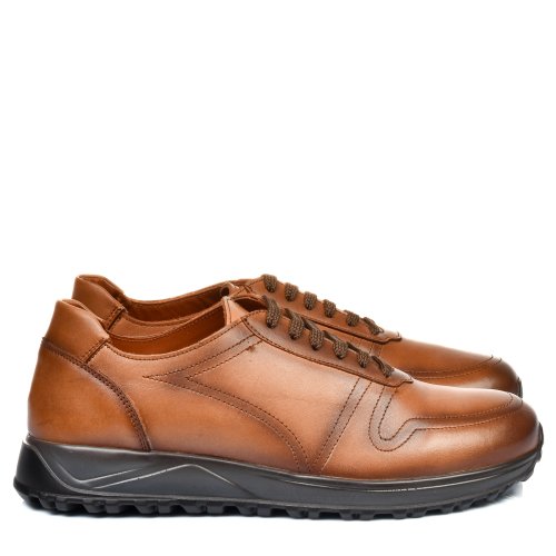 Pantofi sport maro piele naturala 3ve35