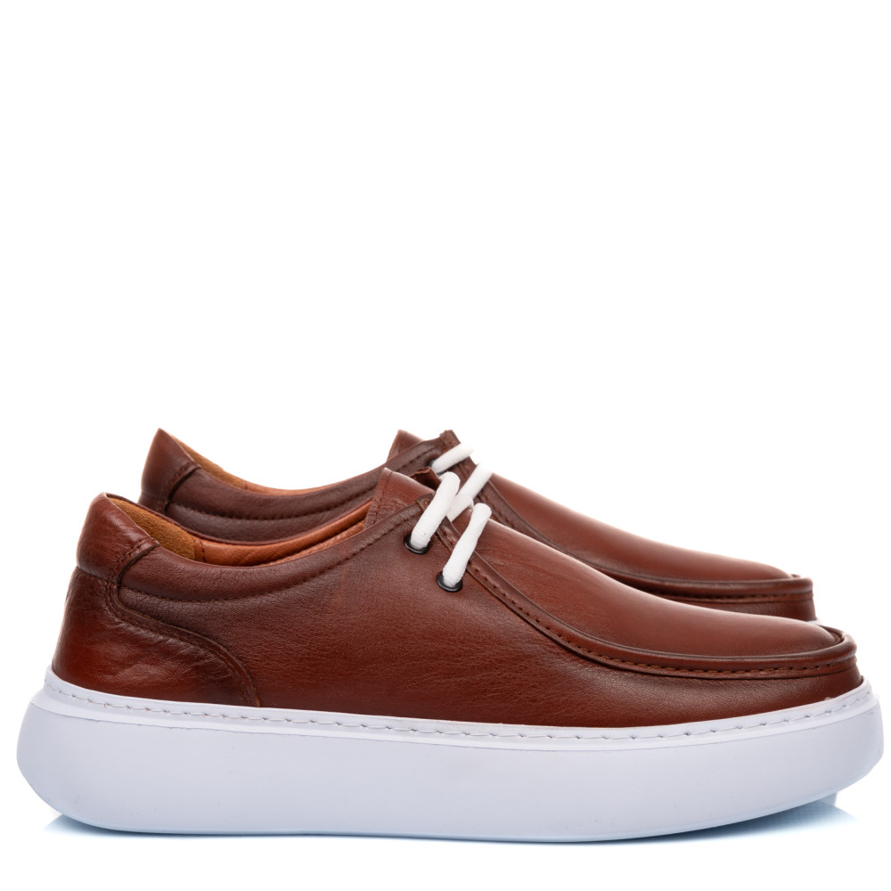 MOCASINI MARO DESCHIS PIELE NATURALA 1VE039