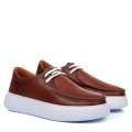 MOCASINI MARO DESCHIS PIELE NATURALA 1VE039