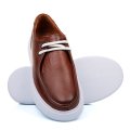 MOCASINI MARO DESCHIS PIELE NATURALA 1VE039