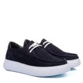 MOCASINI BLEUMARIN PIELE NATURALA INTOARSA 1VE0391