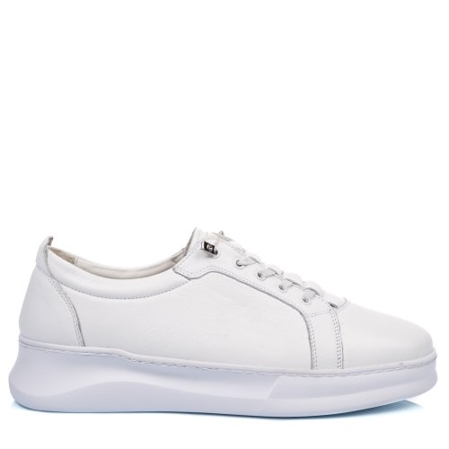 Pantofi sport albi piele naturala 5ve00