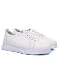 PANTOFI SPORT ALBI PIELE NATURALA 5VE00