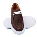 MOCASINI MARO INCHIS PIELE NATURALA INTOARSA 1VE0391