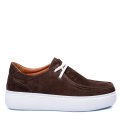 MOCASINI MARO INCHIS PIELE NATURALA INTOARSA 1VE0391