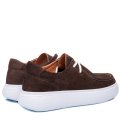 MOCASINI MARO INCHIS PIELE NATURALA INTOARSA 1VE0391