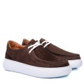 MOCASINI MARO INCHIS PIELE NATURALA INTOARSA 1VE0391