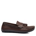 MOCASINI MARO INCHIS PIELE NATURALA 6VE003