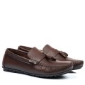 MOCASINI MARO INCHIS PIELE NATURALA 6VE003