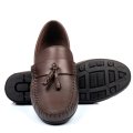 MOCASINI MARO INCHIS PIELE NATURALA 6VE003