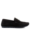 MOCASINI NEGRI PIELE NATURALA INTOARSA 6012