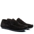 MOCASINI NEGRI PIELE NATURALA INTOARSA 6012