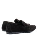 MOCASINI NEGRI PIELE NATURALA INTOARSA 6012