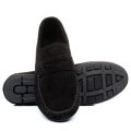 MOCASINI NEGRI PIELE NATURALA INTOARSA 6012