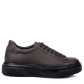 PANTOFI SPORT MARO INCHIS PIELE NATURALA 4VE061