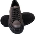 PANTOFI SPORT MARO INCHIS PIELE NATURALA 4VE061