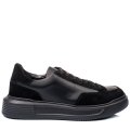 PANTOFI SPORT NEGRI PIELE NATURALA INTOARSA 4VE08