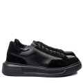 PANTOFI SPORT NEGRI PIELE NATURALA INTOARSA 4VE08