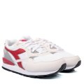 DIADORA SNEAKERS WHITE RED N.92