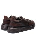 PANTOFI SPORT MARO INCHIS PIELE NATURALA 4VE08